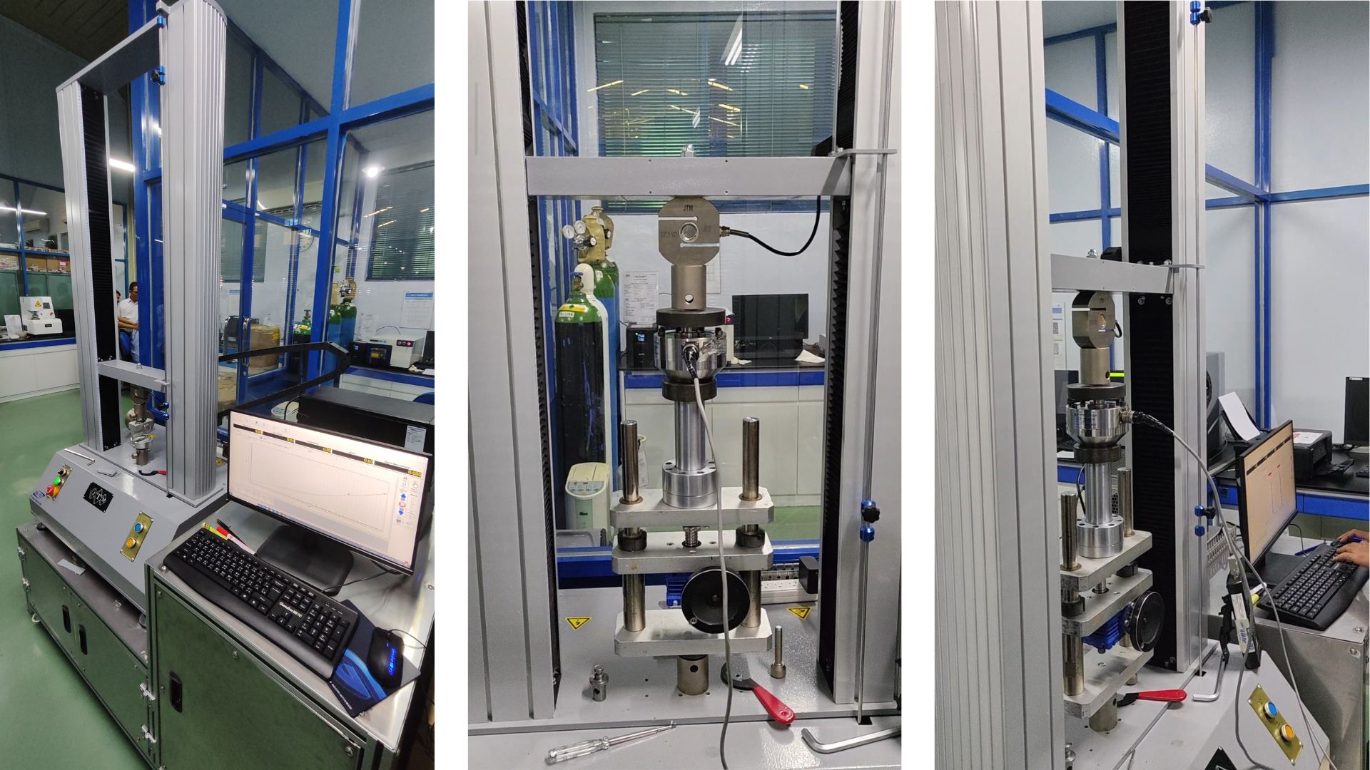 Perbaikan dan Kalibrasi Mesin UTM JTM 2 Ton di PT Panata Jaya Mandiri