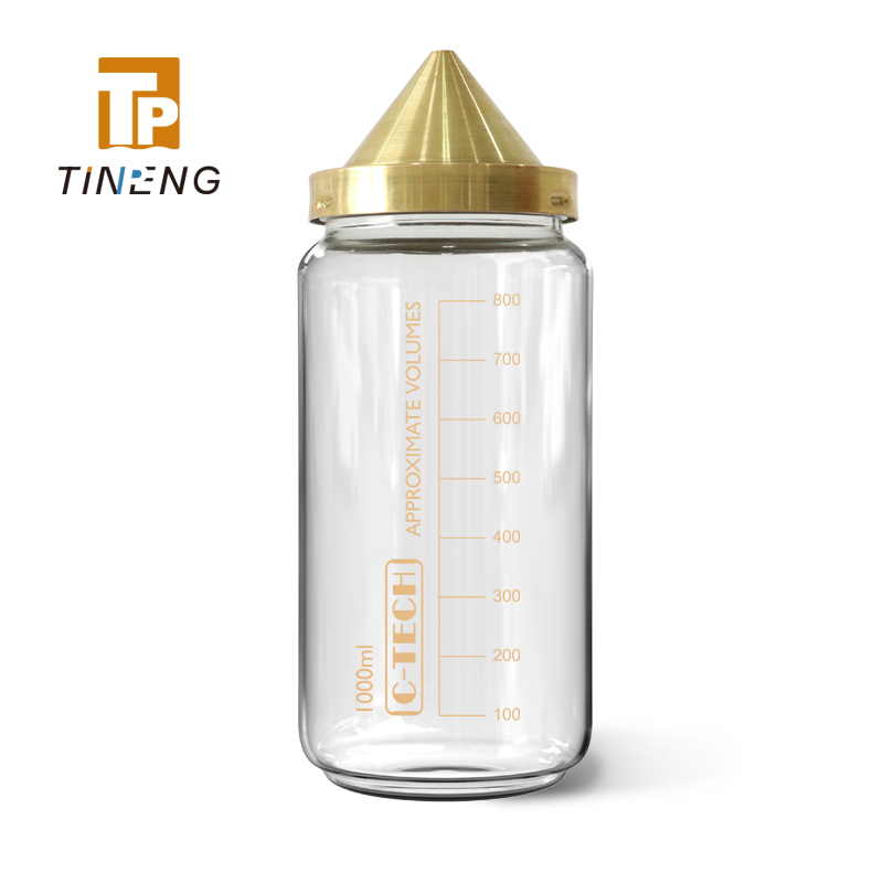 Image Pycnometer Top and Glass Jar 48-D0441/A