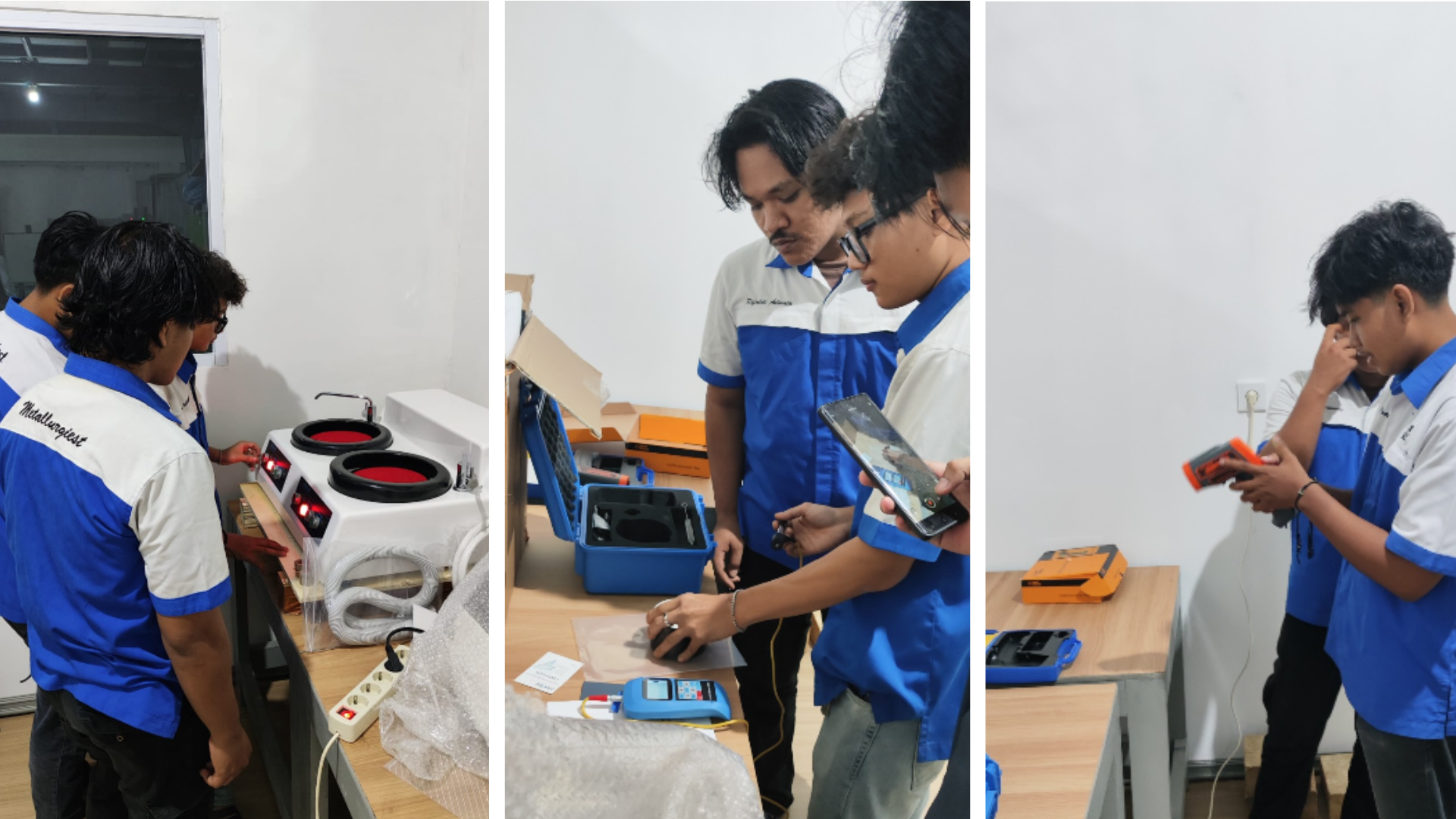 Pelaksanaan Serah Terima dan Training Alat Laboratorium Teknik Mesin Universitas Andalas