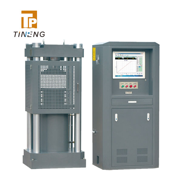 Image Electro-Hydraulic Servo Compression Testing Machine 
