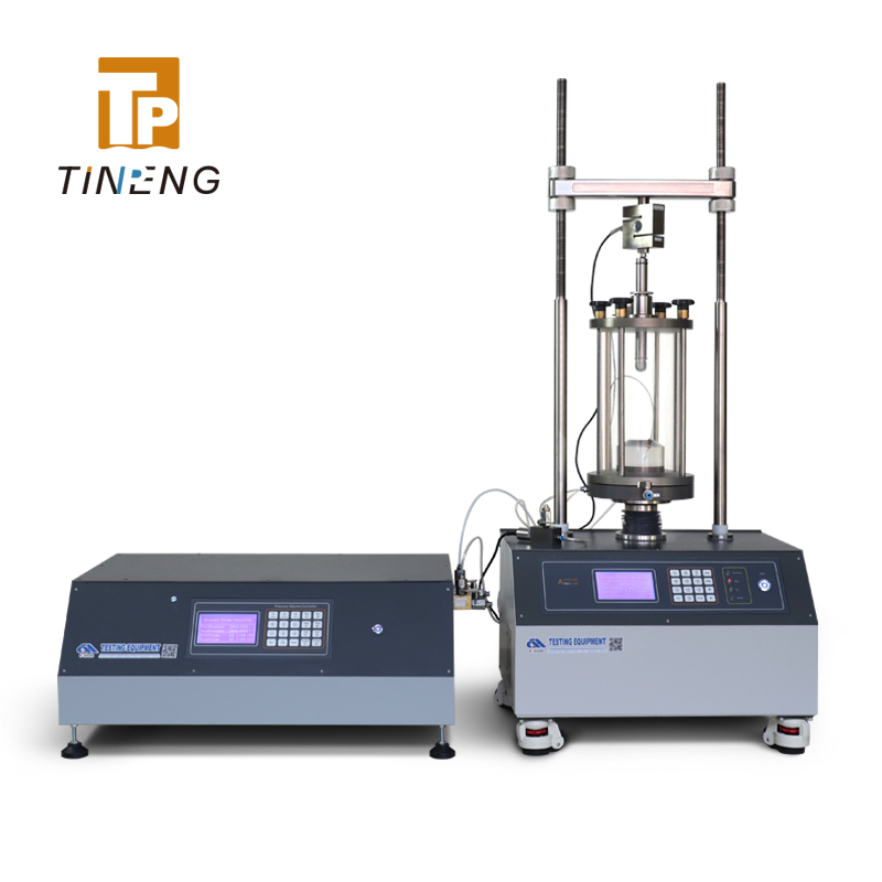 Image Semi-automatic triaxial testing system