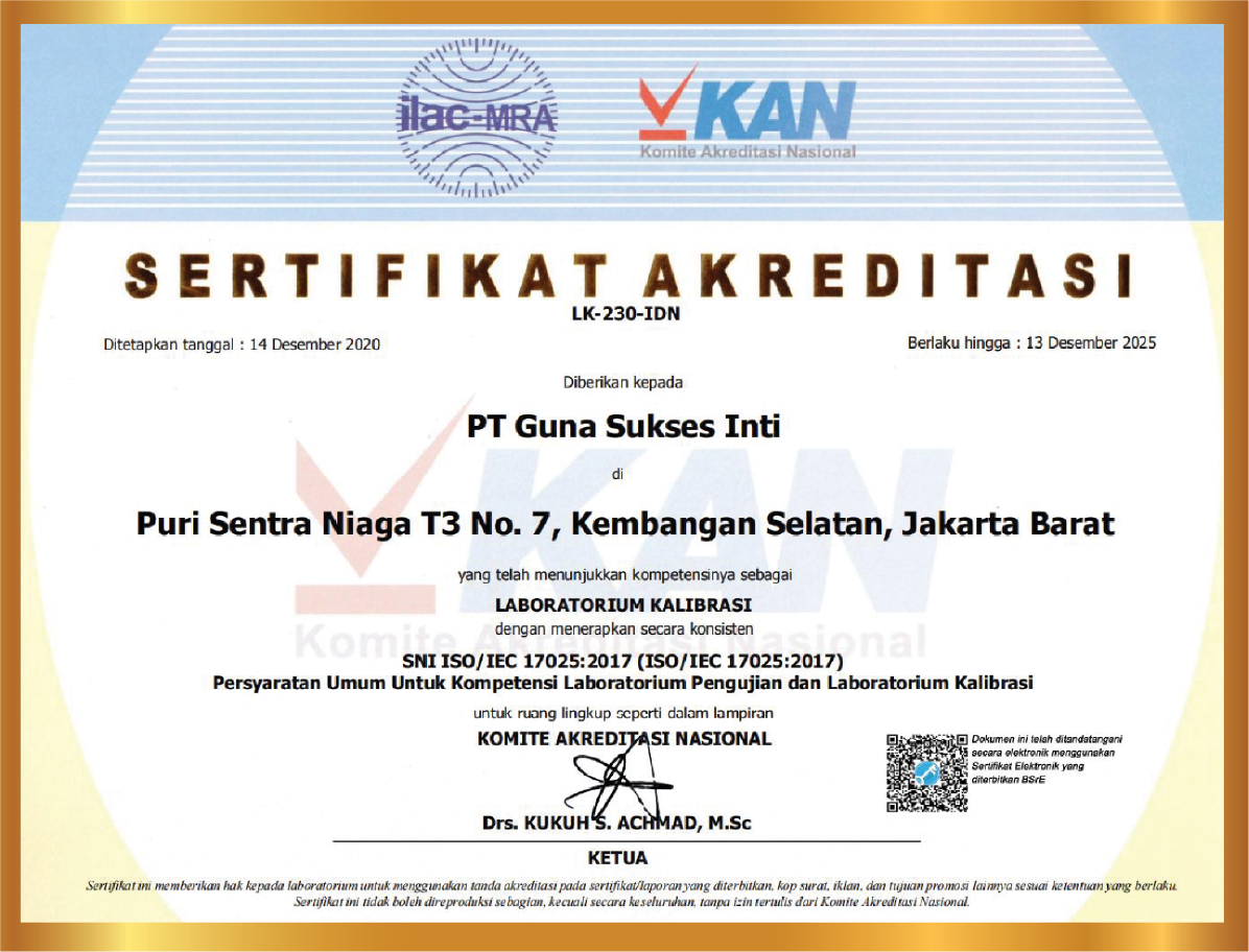 Certification