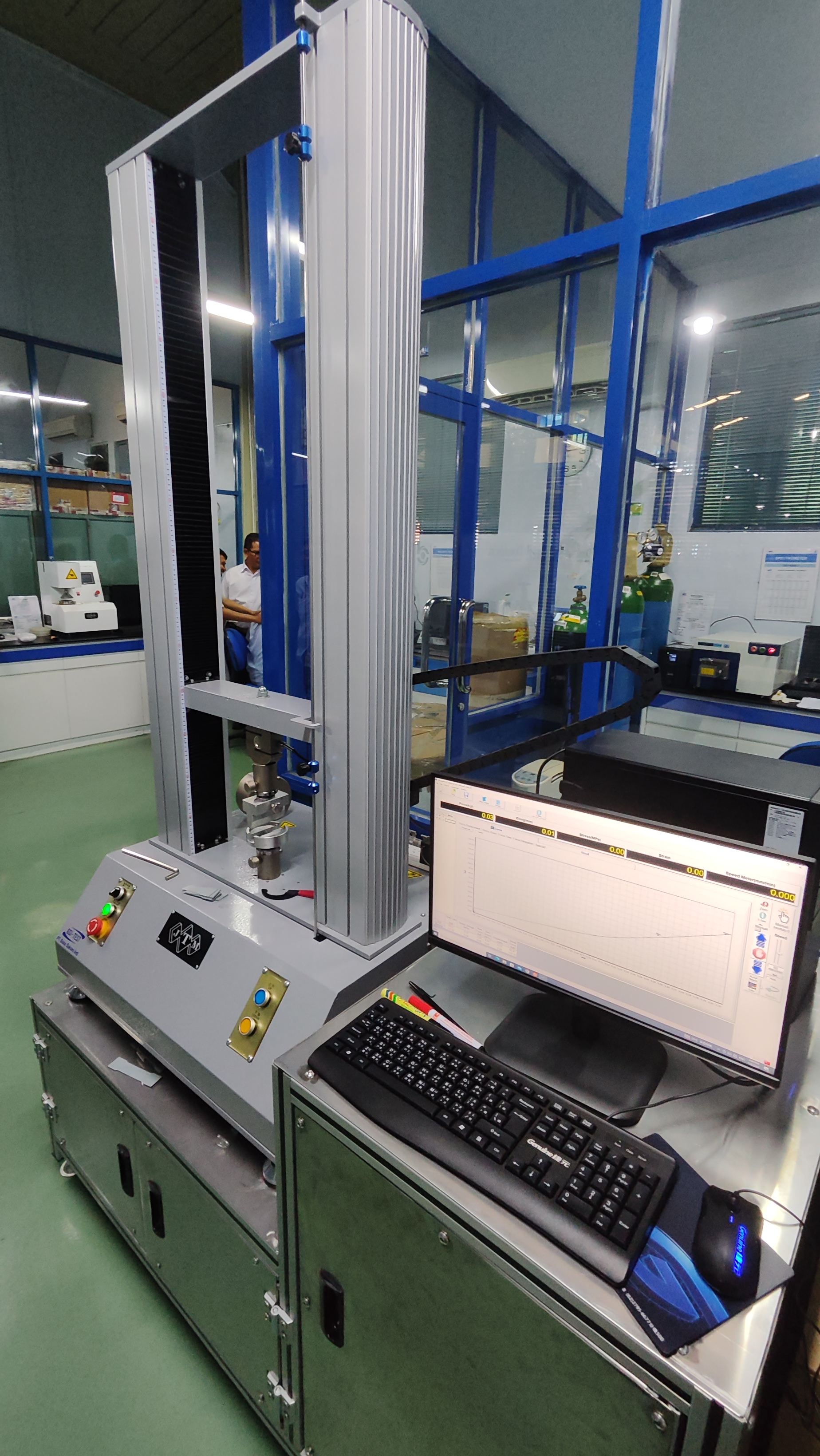 Perbaikan dan Kalibrasi Mesin UTM JTM 2 Ton di PT Panata Jaya Mandiri