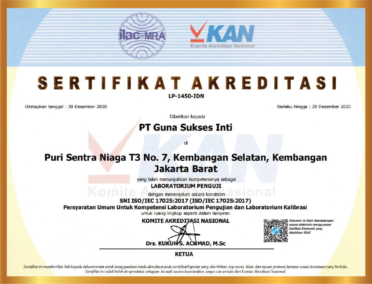 Certification