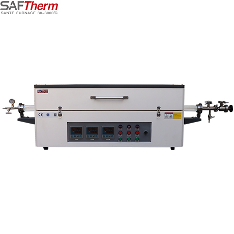 Image 1200°C Three Zone Split Tube Furnace